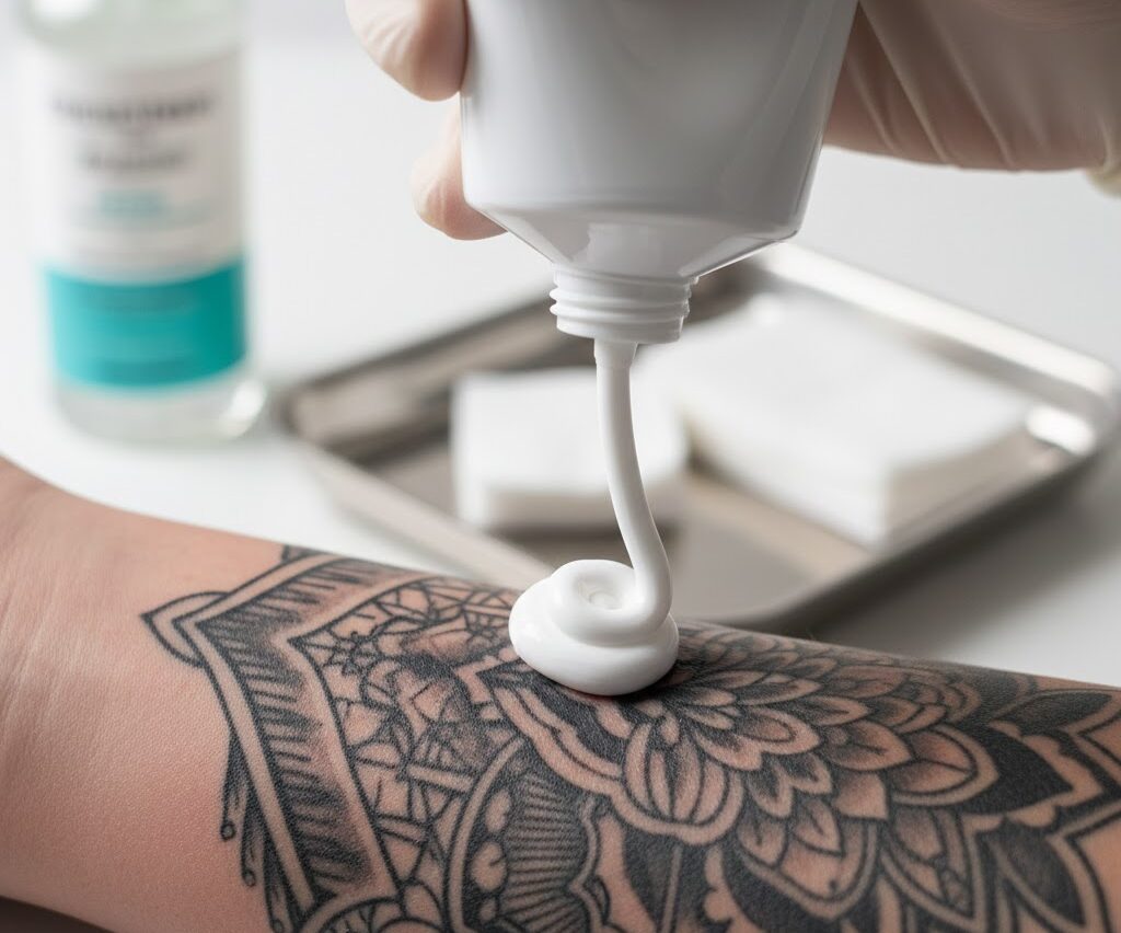 Czym smarować tatuaż?